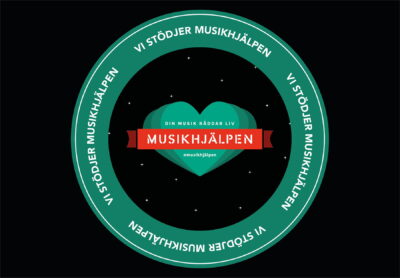 Musikhjälpens logga.