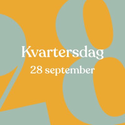 Kvartersdag 28 september.